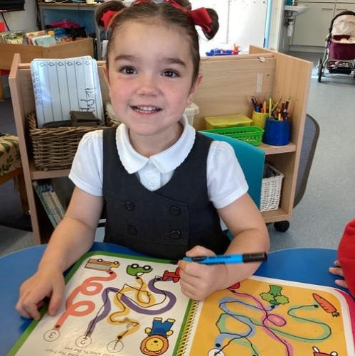 Discoverers have enjoyed exploring all the resources over their first week in school